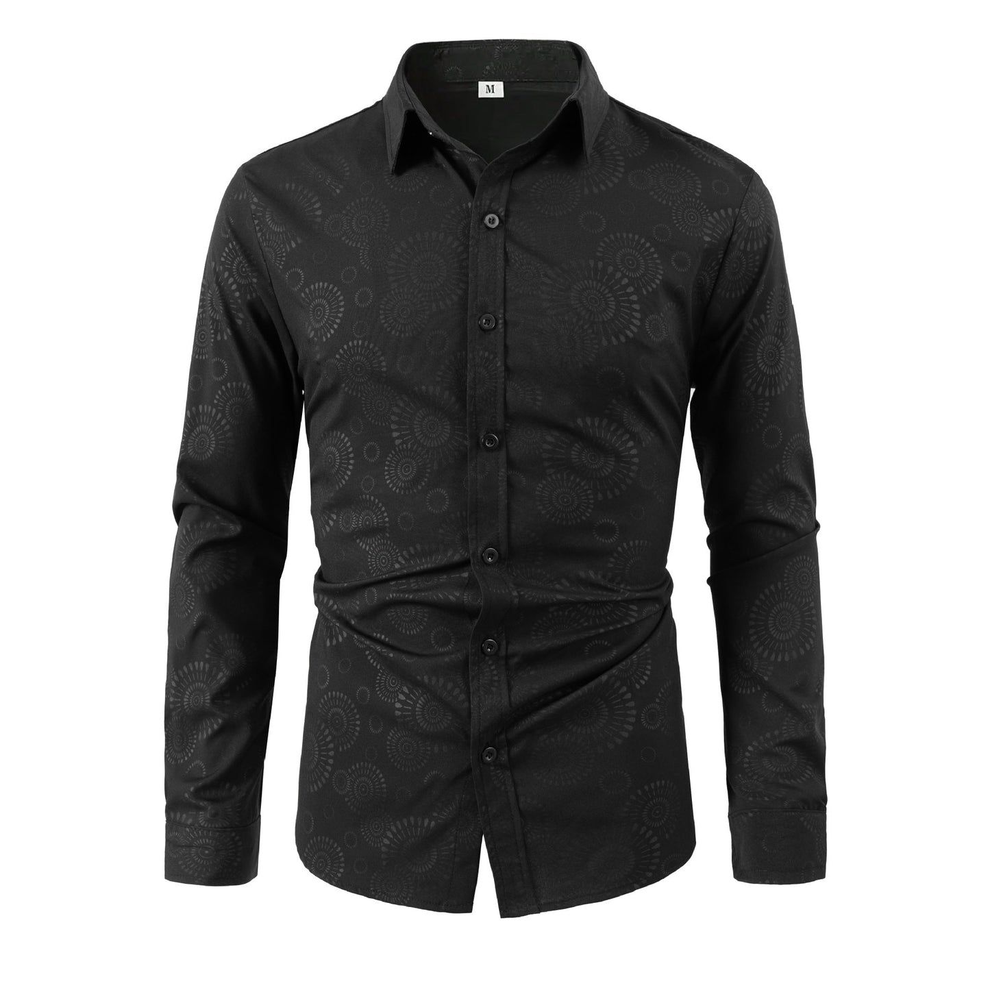 Herren Hemd Slim Fit mit feinem Muster Berlin Style - BerlinGlamour