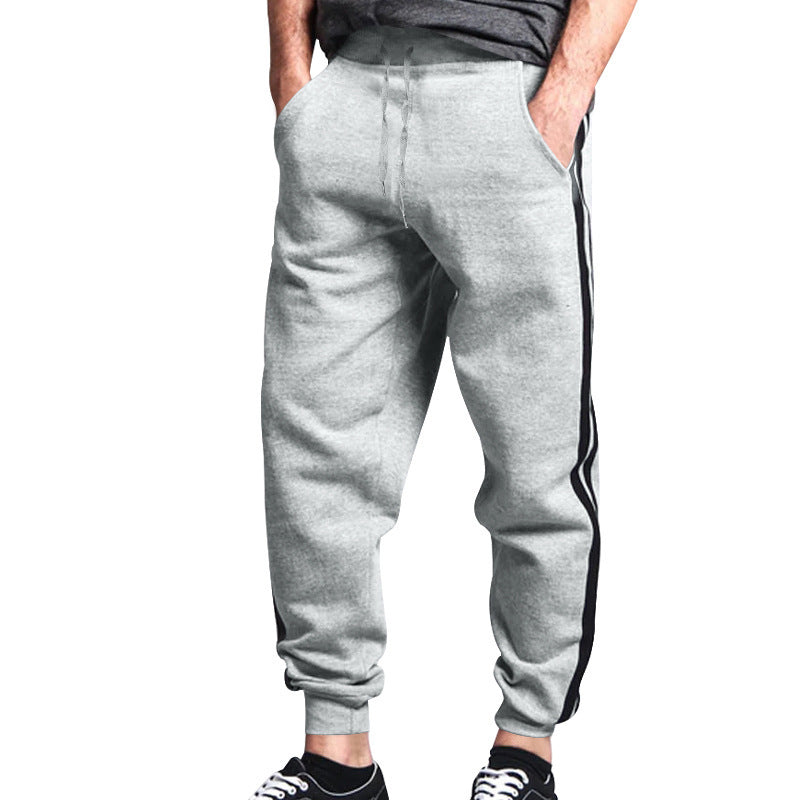 Herren Jogginghose Sportlich mit Seitenstreifen Modern