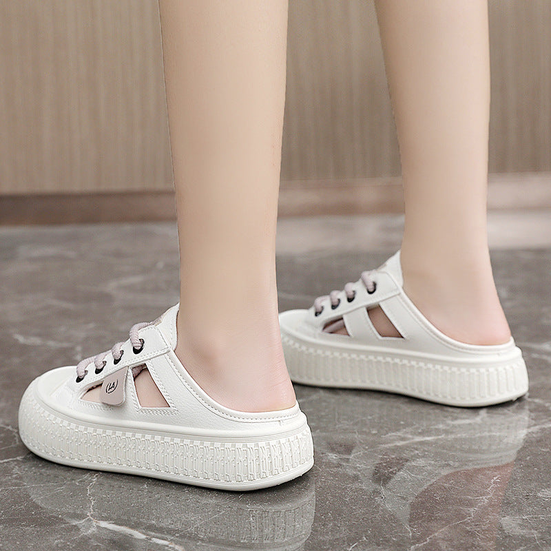 Damen Sneaker bequem atmungsaktiv mit rutschfester Sohle
