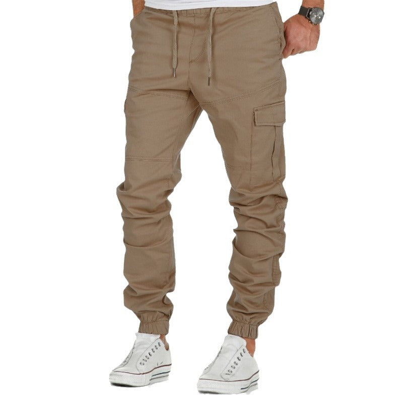 Herren Cargo-Hosen Elastisch Bequem Mit Taschen