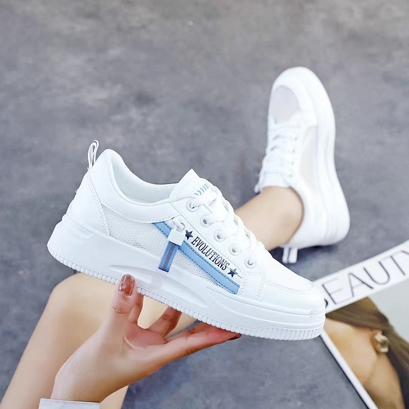Damen Sneaker mit Schriftzug und dämpfender Sohle BequemSport