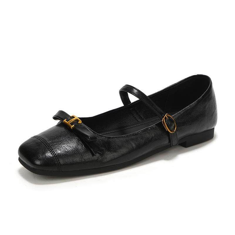 Damen Ballerinas Elegantes Design Riemchen Schleifendetail