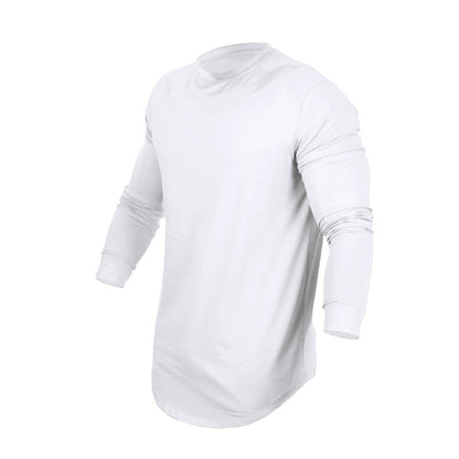 Lässiges Herren T-Shirt Langarm Modern Berlin Style