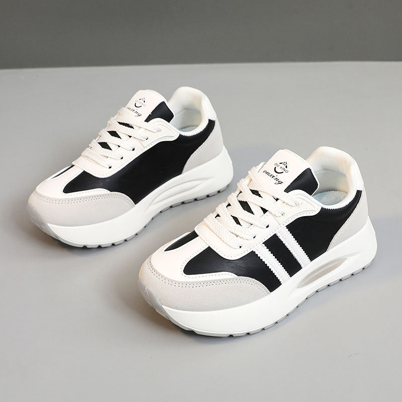 Damen Sneaker Sportlich Chunky Atmungsaktiv Komfort