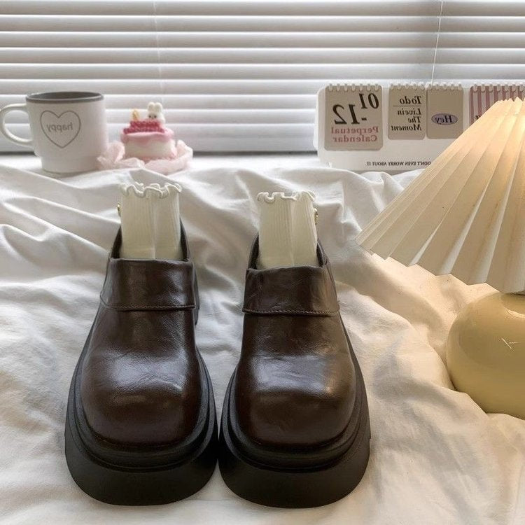 Damen Clogs Extravagant mit Details Modern Heidi Stil