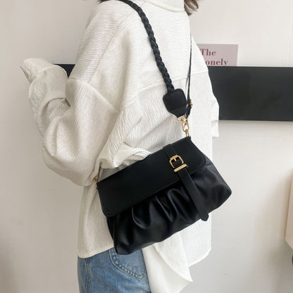 Damen Umhängetasche Groß Ledergürteltasche Schick
