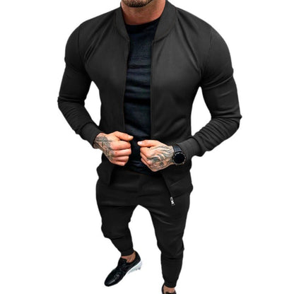 Herren Jogginganzug Sportlich atmungsaktiv mit Reißverschluss