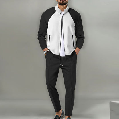 Herren Sportjacke Bequem Passform Modern Design