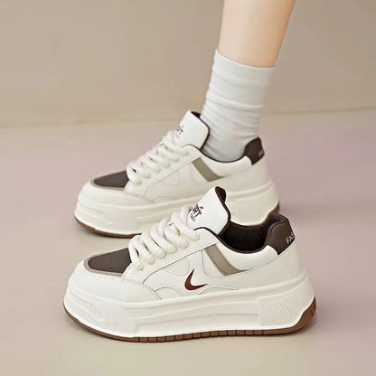Damen Sneaker Chunky bequem elastisch mit dicker Sohle