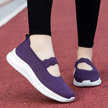 Damen Fitnessschuhe Atmungsaktiv Elastisch Laufschuhe Sportmodell