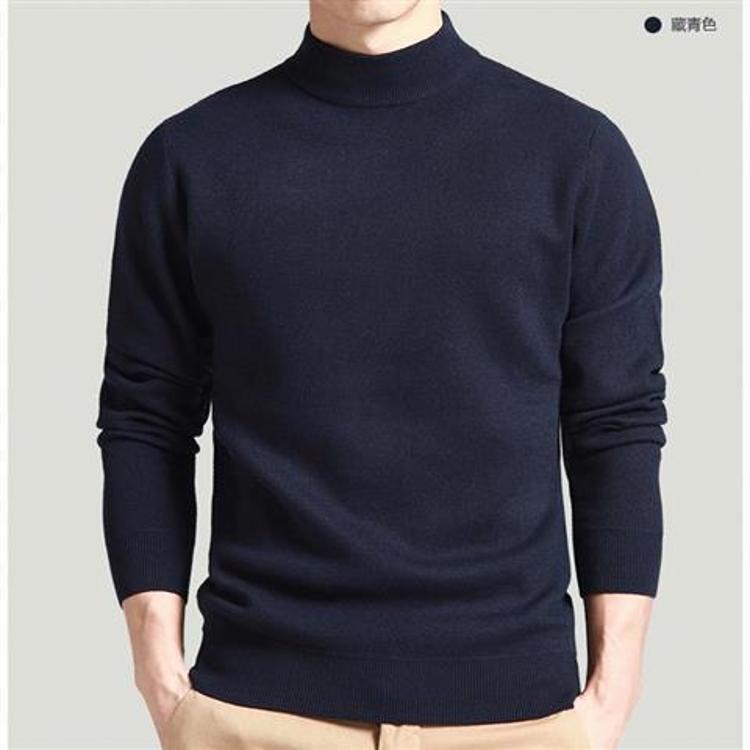 Herren Rollkragenpullover Hochwertig Kaschmir Look - BerlinGlamour