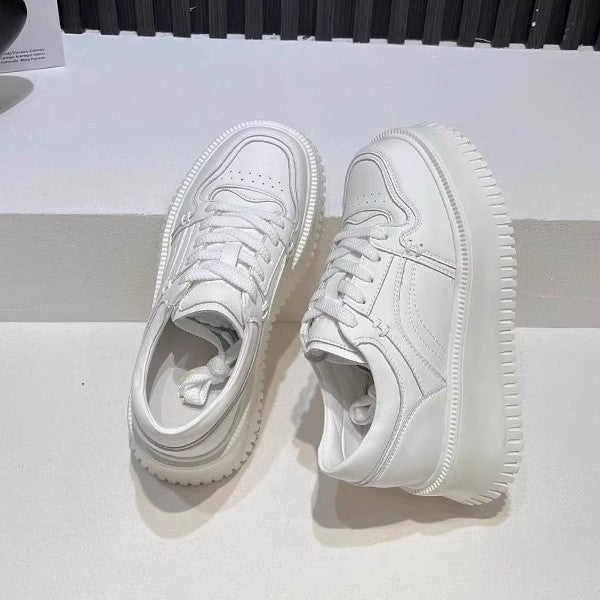 Damen Plateau Sneaker Bequem Dämpfend Mode