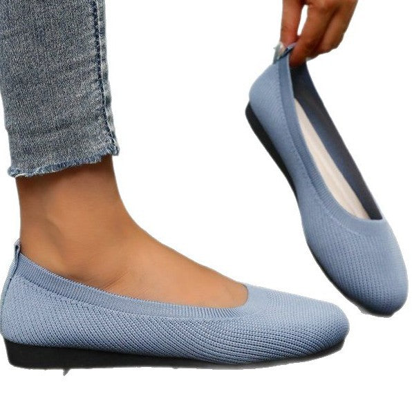 Damen Bequeme Slip-On Ballerinas BerlinGlamour → Bequeme Damen Ballerinas Slip-On Schuhe Elegant