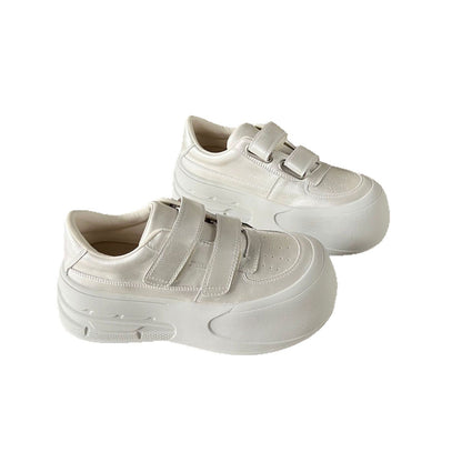 Damen Sneaker Sportlich Luftig Klettverschluss
