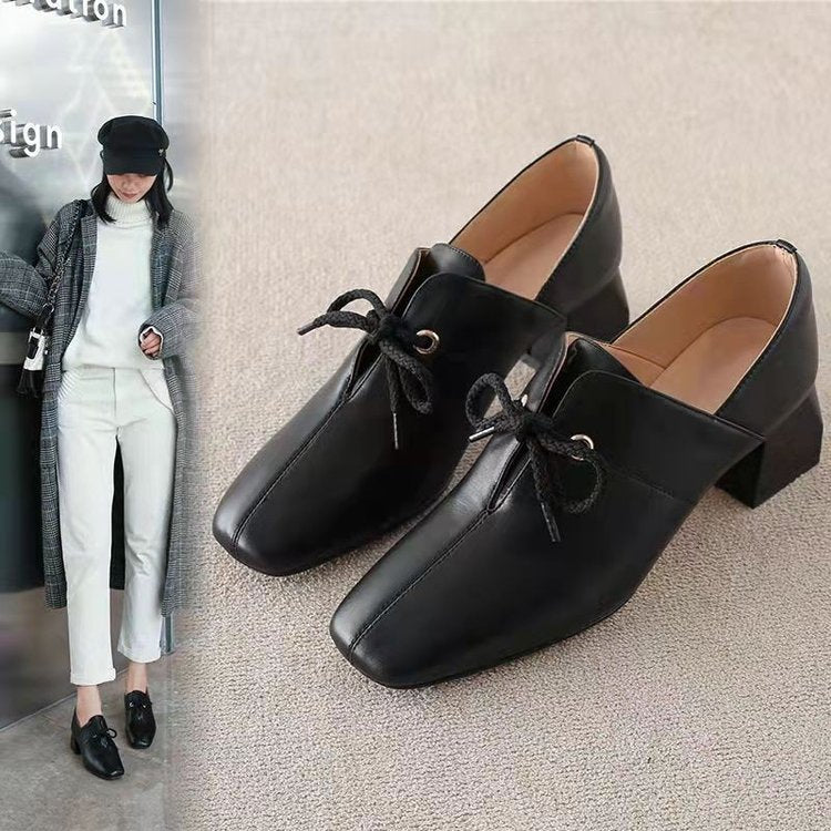 Damen Schnürschuhe Elegant Absatz Schuhe für Frauen