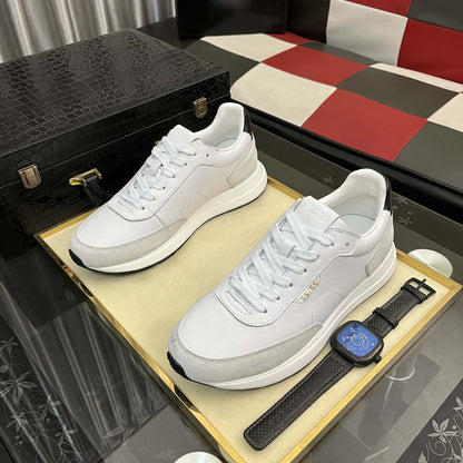 Damen Sneaker atmungsaktiv Elegant Weiß - BerlinGlamour