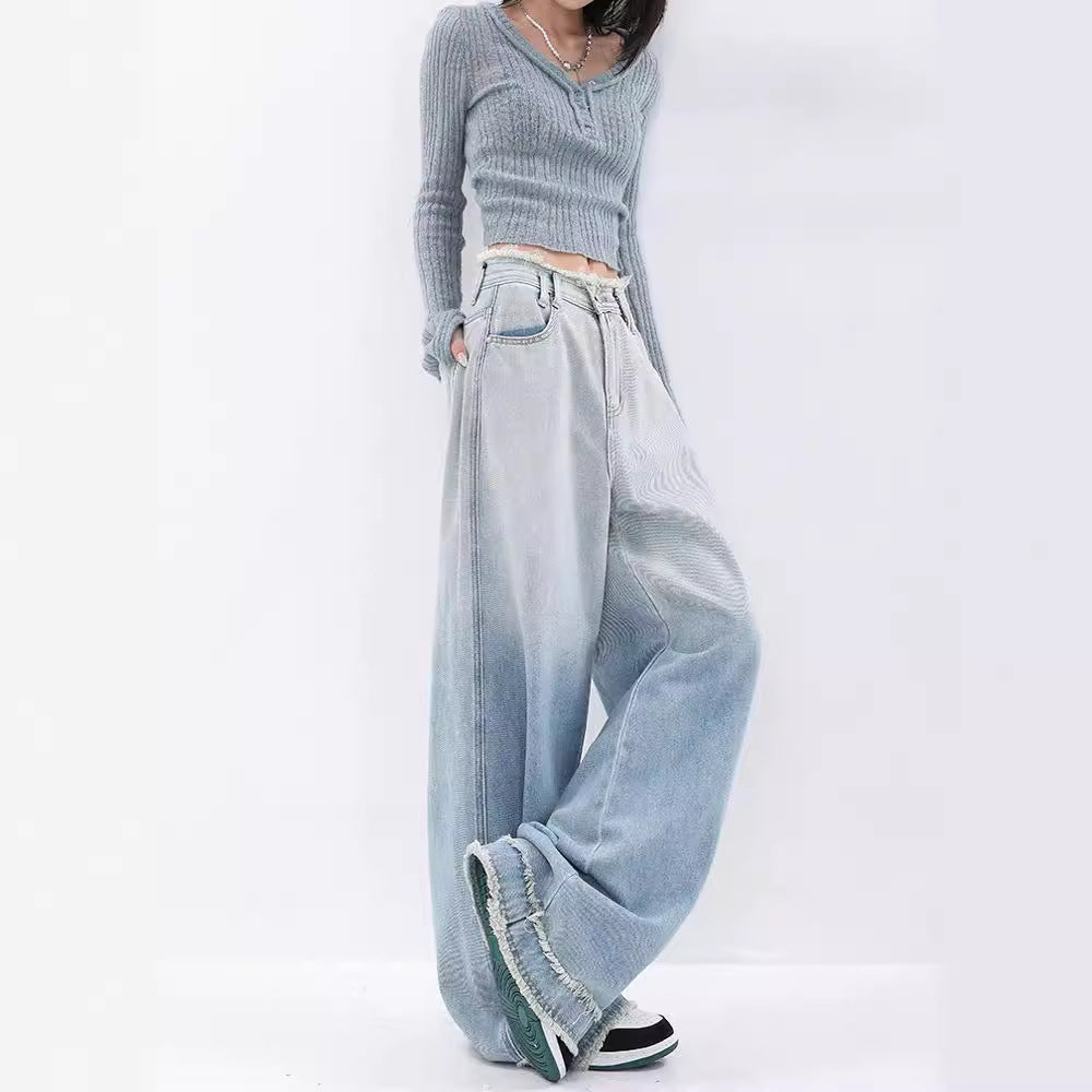 Weite Damen Jeanshosen Mit Stretch