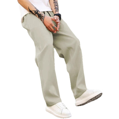 Bequeme Herren Freizeithose Locker Leger
