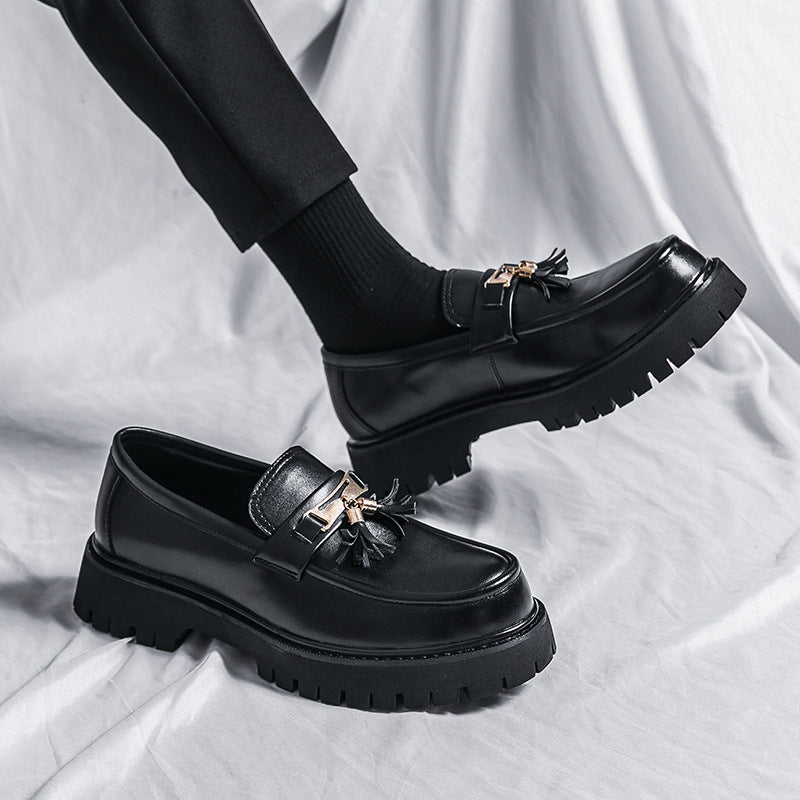 Damen Mokassins Rutschfest Quasten Schuhe Bequem