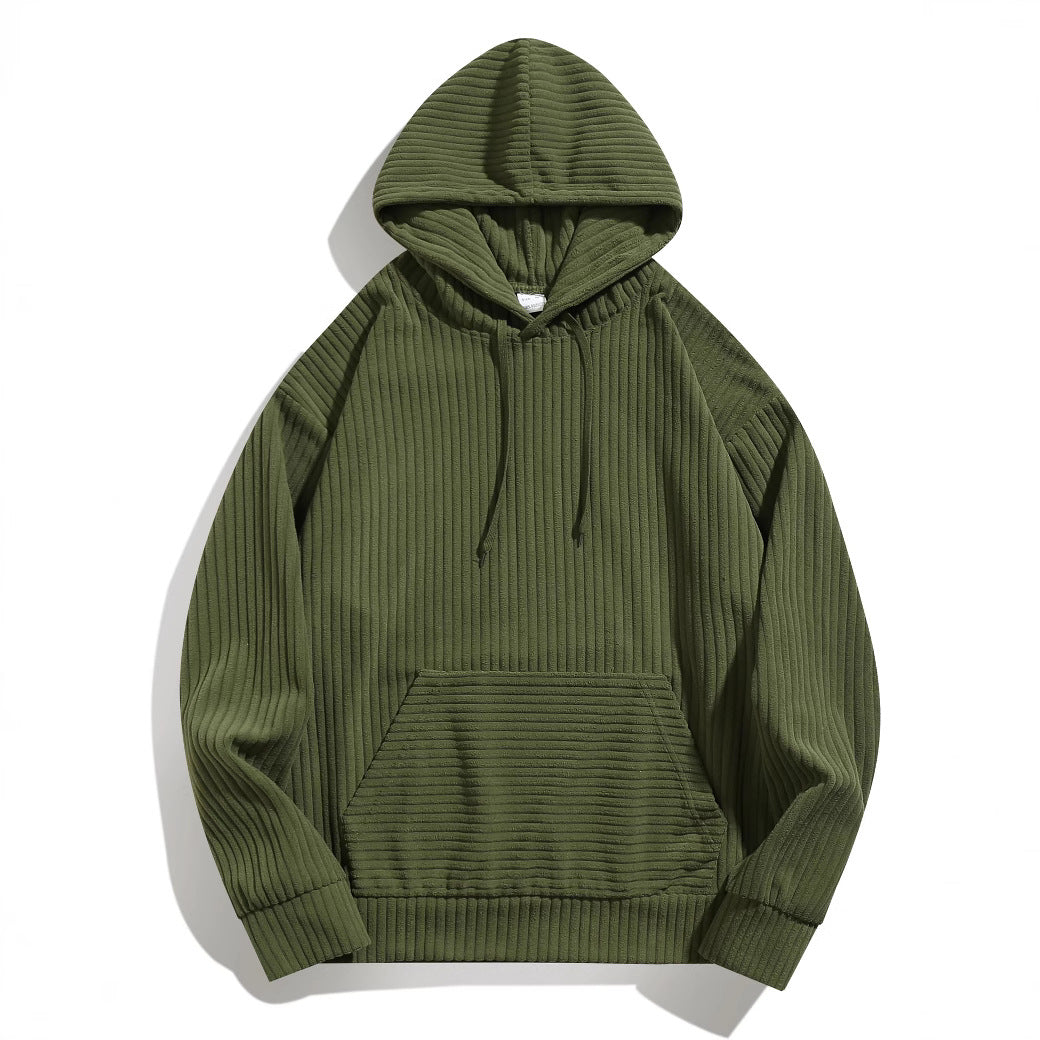 Herren Kapuzenpullover Kuschelig mit Kängurutasche Modern - BerlinGlamour