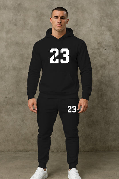 Herren Sportanzug Modern mit Grafikdesign Großstadt Style