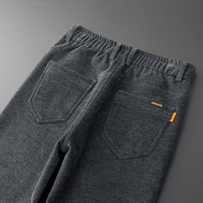Herren Freizeithose Gefüttert Klassisch Bequem