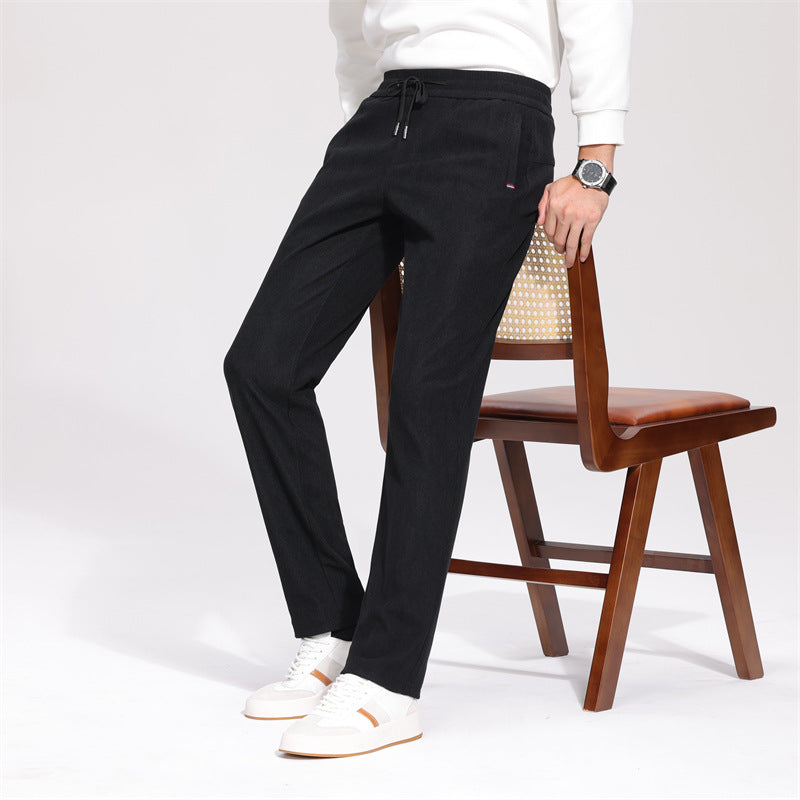 Bequeme Herrenhose mit elastischem Bund Modern - BerlinGlamour