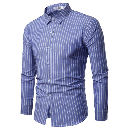 Elegantes Langarm-Hemd Herren Berlin Stil