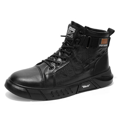 Herren Winterstiefel Sportlich Wärme Isolierend Rutschfest