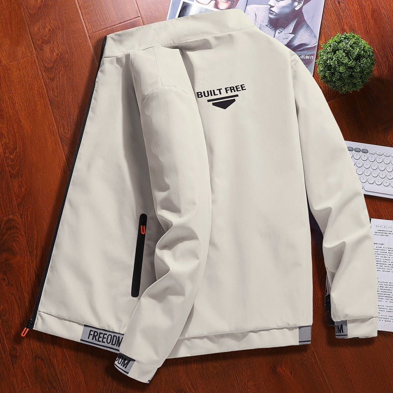 Herren Sportjacke Funktionell Winddicht