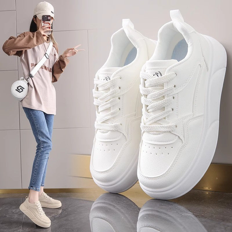 Damen Sneaker Plattform Bequem Modisch Trendig