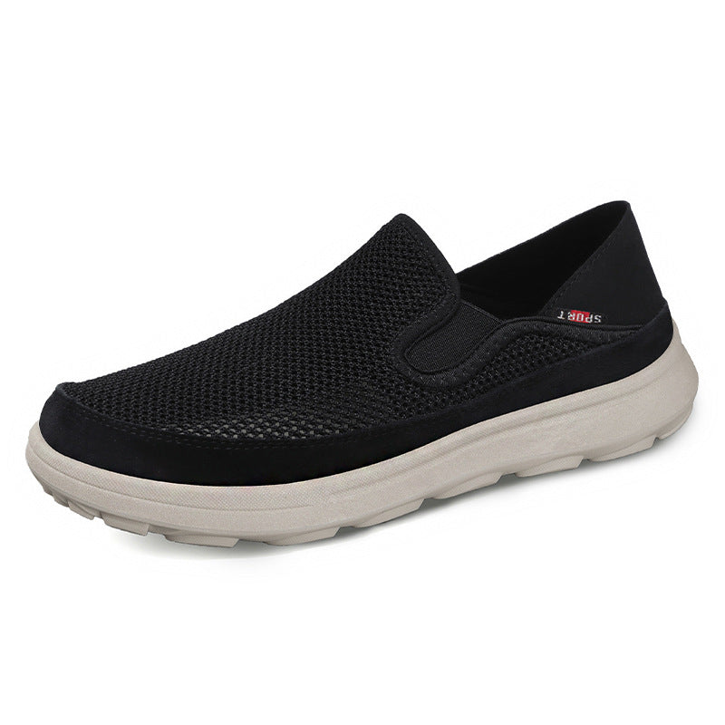 Damen Slip-On Schuhe Bequem Atmungsaktiv KomfortSchuhe