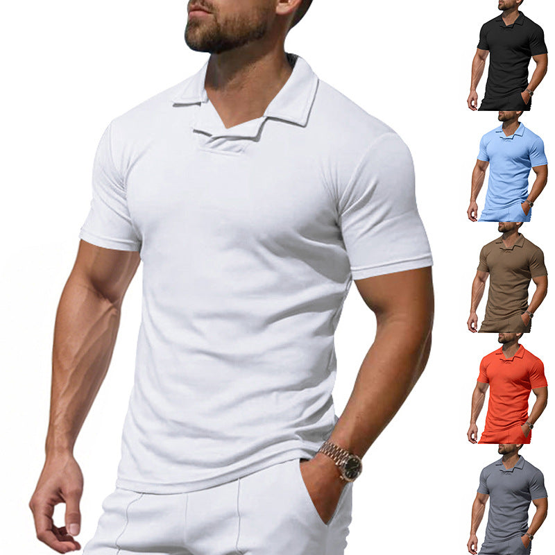 Herren Polo-Shirt Kurzarm Atmungsaktiv Modern - BerlinGlamour