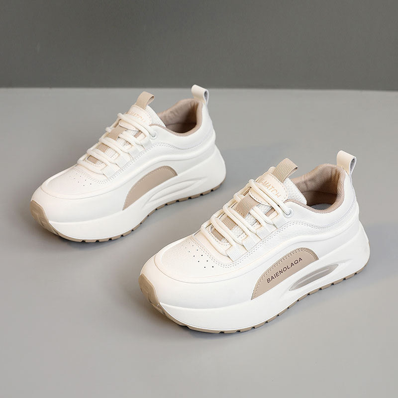 Damen Sneaker Plattform Schuhe atmungsaktiv und dampfend