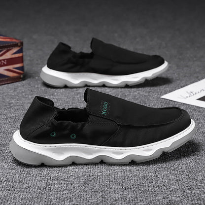 Damen Sneaker Bequem Schlüpfen Sohle Dämpfung Robust