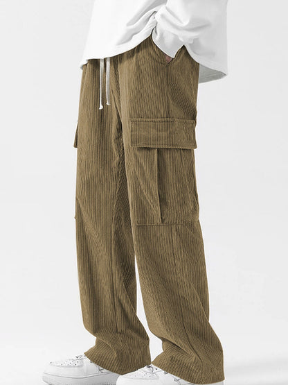 Herren Cargo-Hose Bequem Stretch