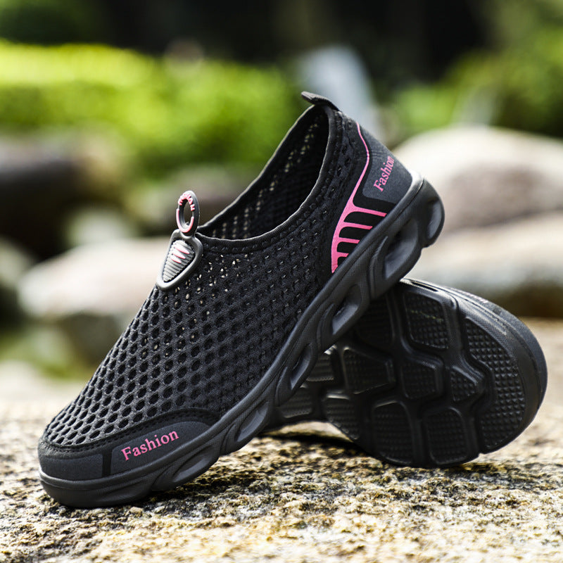 Damen Laufschuhe Atmungsaktiv Flexibel Mit Mesh-Obermaterial