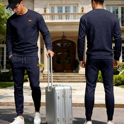 Herren Sweatanzug Eleganter Freizeitanzug Hochwertig Modern
