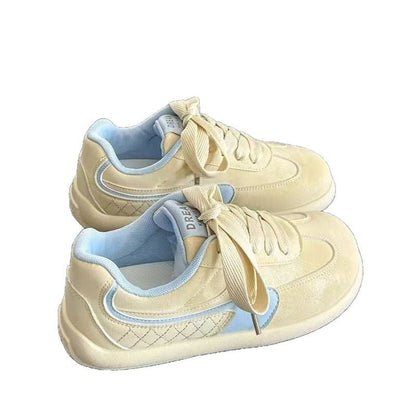 Damen Sneaker Bequem Schnürsystem Komfort Fußbett