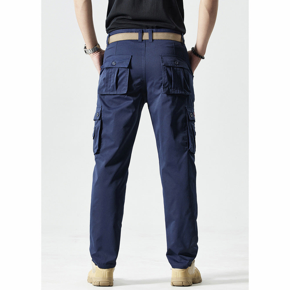 Herren Cargohose atmungsaktiv mit Taschen Bequem Sportlich