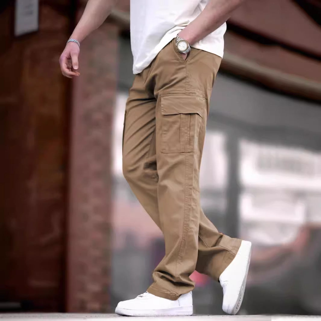 der neue Titel: Herren Cargo-Hosen mit multifunktionalen Taschen und atmungsaktivem Stoff - BerlinGlamour