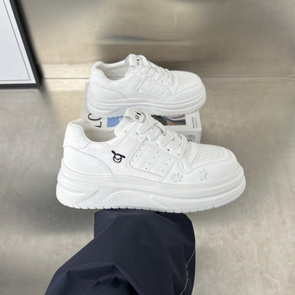 Damen Sneaker Hoch Plattform Atmungsaktiv Komfort