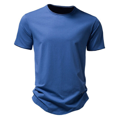 Herren T-Shirt Baumwolle Modern Trendig Schnitt