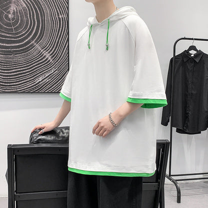 Herren Hoodie Oversized atmungsaktiv Kapuze