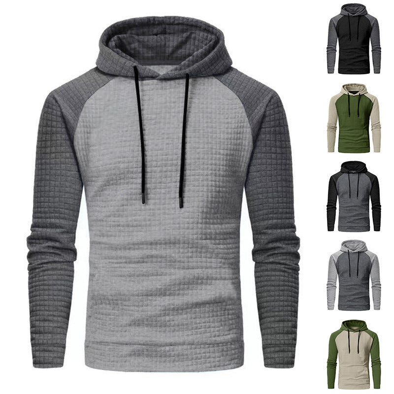 Herren Pullover Kapuzenpullover Modern Strukturiert - BerlinGlamour