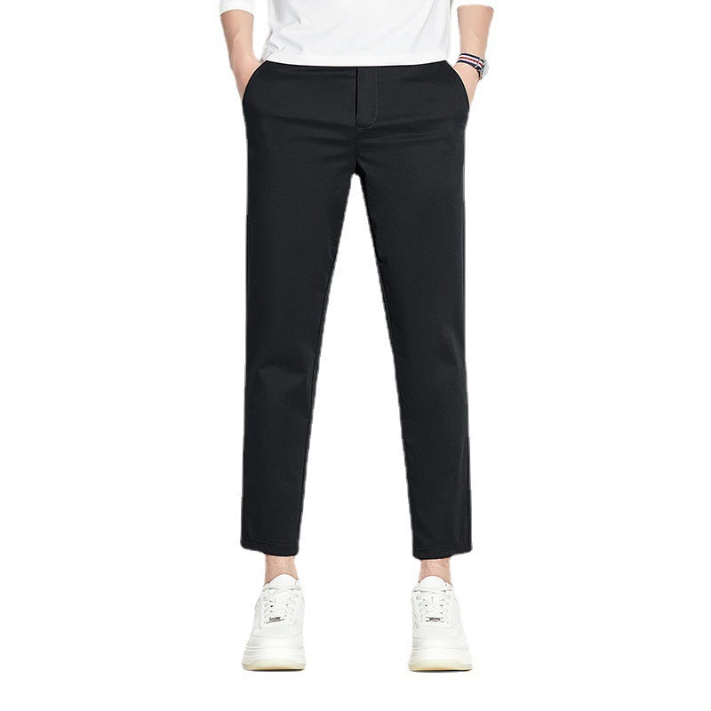 Herren Chino Hose Slim Fit Elastisch