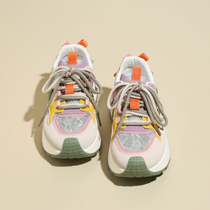 Damen Sneaker Sportlich atmungsaktiv Laufschuhe Komfort