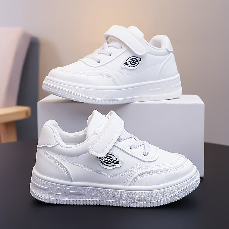 Damen Sneaker Sportlich Laufschuh mit Klettverschluss