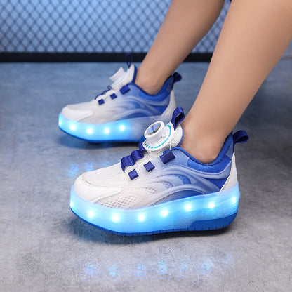 Damen Sport-Sneaker Leuchtend Bequem Atmungsaktiv