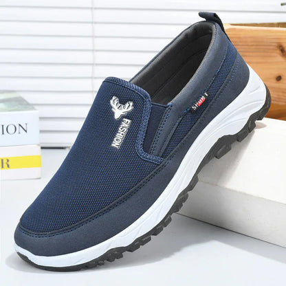 Damen Sneaker Sportlich Bequem Slip On